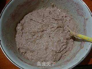 豆渣好去处-----【紫薯豆渣荞麦发糕】的做法步骤:3