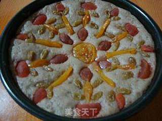 豆渣好去处-----【紫薯豆渣荞麦发糕】的做法步骤:7