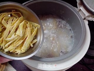 【自家做广式经典】——艇仔粥(电饭锅版)的做法步骤:11