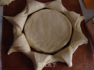 太阳花面包的做法步骤：10