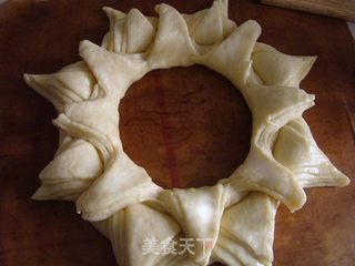 太阳花面包的做法步骤：11