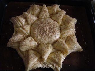 太阳花面包的做法步骤：13