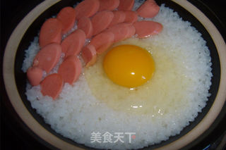 满口香“火腿煲仔饭”的做法步骤:4