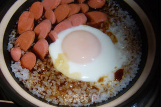 满口香“火腿煲仔饭”的做法步骤:5
