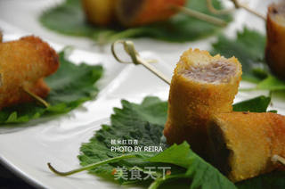 糯米红豆卷的做法步骤:3