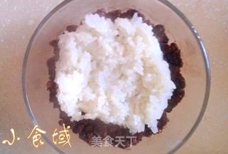 红豆松仁年糕的做法步骤:6