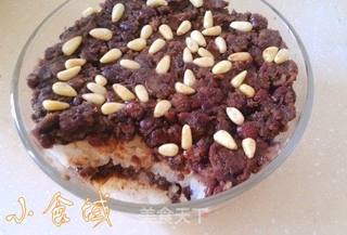 红豆松仁年糕的做法步骤:10