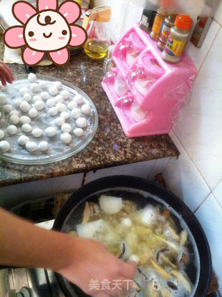 广东侨乡咸汤圆的做法步骤:6
