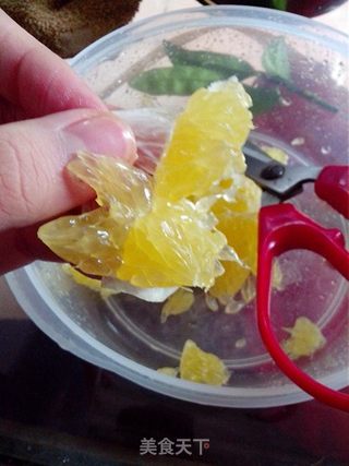 【果粒在舌尖爆炸】皇帝柑果酱的做法步骤:2