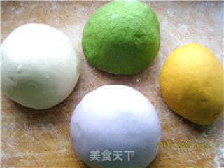冬至的三菌彩色饺子的做法步骤:6