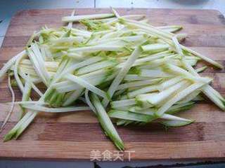 水腌菜炒云南小瓜的做法步骤：2