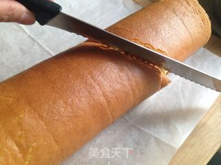 【圣诞树桩蛋糕】的做法步骤:13