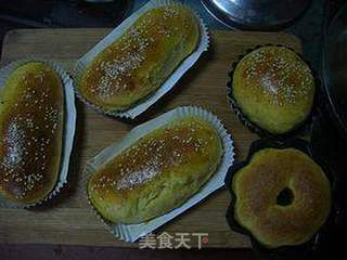 圣诞黄金面包的做法步骤:17