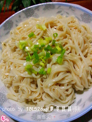 葱油拌面的做法步骤:4