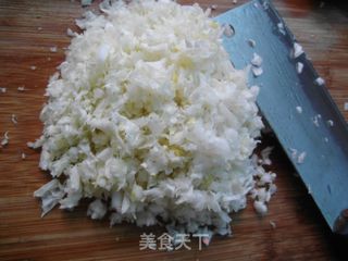鲜肉白菜蒸饺的做法步骤：3