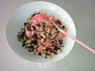 香菇肉末蒸蛋的做法步骤:5