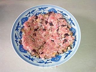 香菇肉末蒸蛋的做法步骤:6