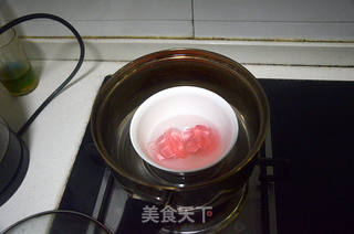 火龙果圣诞慕斯的做法步骤:21