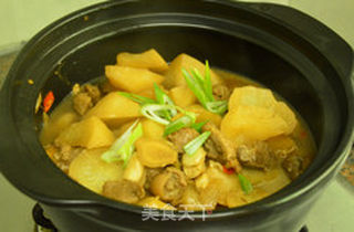 萝卜羊肉煲的做法步骤:11