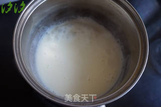 奇异果桂花糖布丁的做法步骤:4