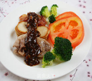 黑椒培根杏鲍菇肥牛的做法步骤:12