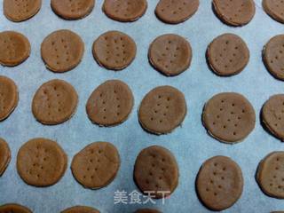 咖啡奶茶姜汁饼干的做法步骤:6