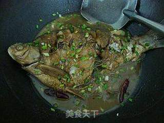 湖北名菜--------------【红烧武昌鱼】的做法步骤:9