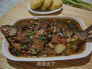 湖北名菜--------------【红烧武昌鱼】的做法步骤:10