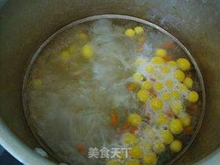 滋阴润肺------;【南瓜汤圆银耳羹】的做法步骤:9