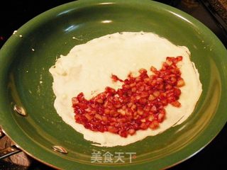 家庭版苹果馅可丽饼的做法步骤:8