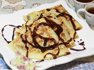 家庭版苹果馅可丽饼的做法步骤:13
