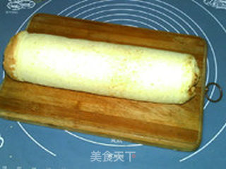 肉松蛋糕卷的做法步骤:22