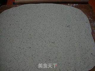 豆渣好去处---------【黑豆渣花卷】的做法步骤:7