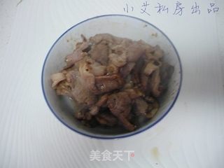 葱爆羊肉的做法步骤:5