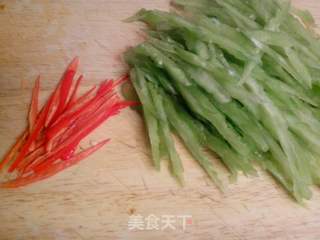 香辣苦瓜的做法步骤:4