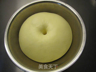 绝味搭配--香葱肉松面包块的做法步骤:7