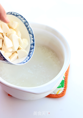【芋头霉干菜咸味儿粥】好水好粥道的做法步骤:7