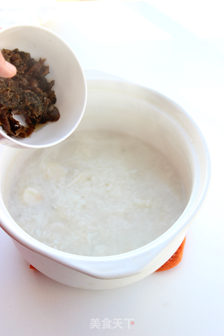 【芋头霉干菜咸味儿粥】好水好粥道的做法步骤:8