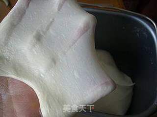 奶香蔓越莓中种土司的做法步骤：6