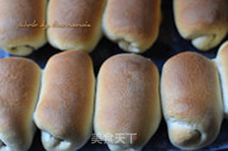 红豆面包卷的做法步骤:12