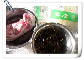 三丝烩肉菜的做法步骤：1