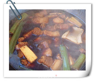 三丝烩肉菜的做法步骤：7