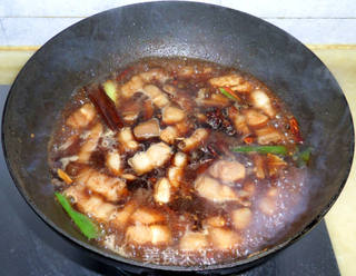 酱香芋儿五花肉的做法步骤:10