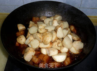 酱香芋儿五花肉的做法步骤:15