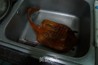 五香薰板鸭的做法步骤:14