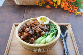 台湾卤肉饭的做法步骤:16