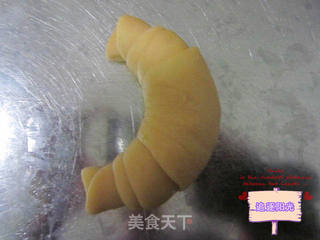 风味独特的硬质面包-金牛角的做法步骤:10
