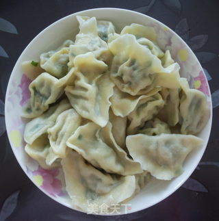 鱿鱼韭菜水饺的做法步骤：9