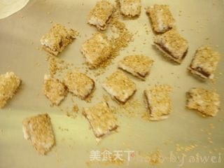 玫瑰芝麻凉糕的做法步骤:9