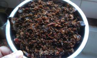 湘味下饭菜--盐菜蒸腊肉的做法步骤：4